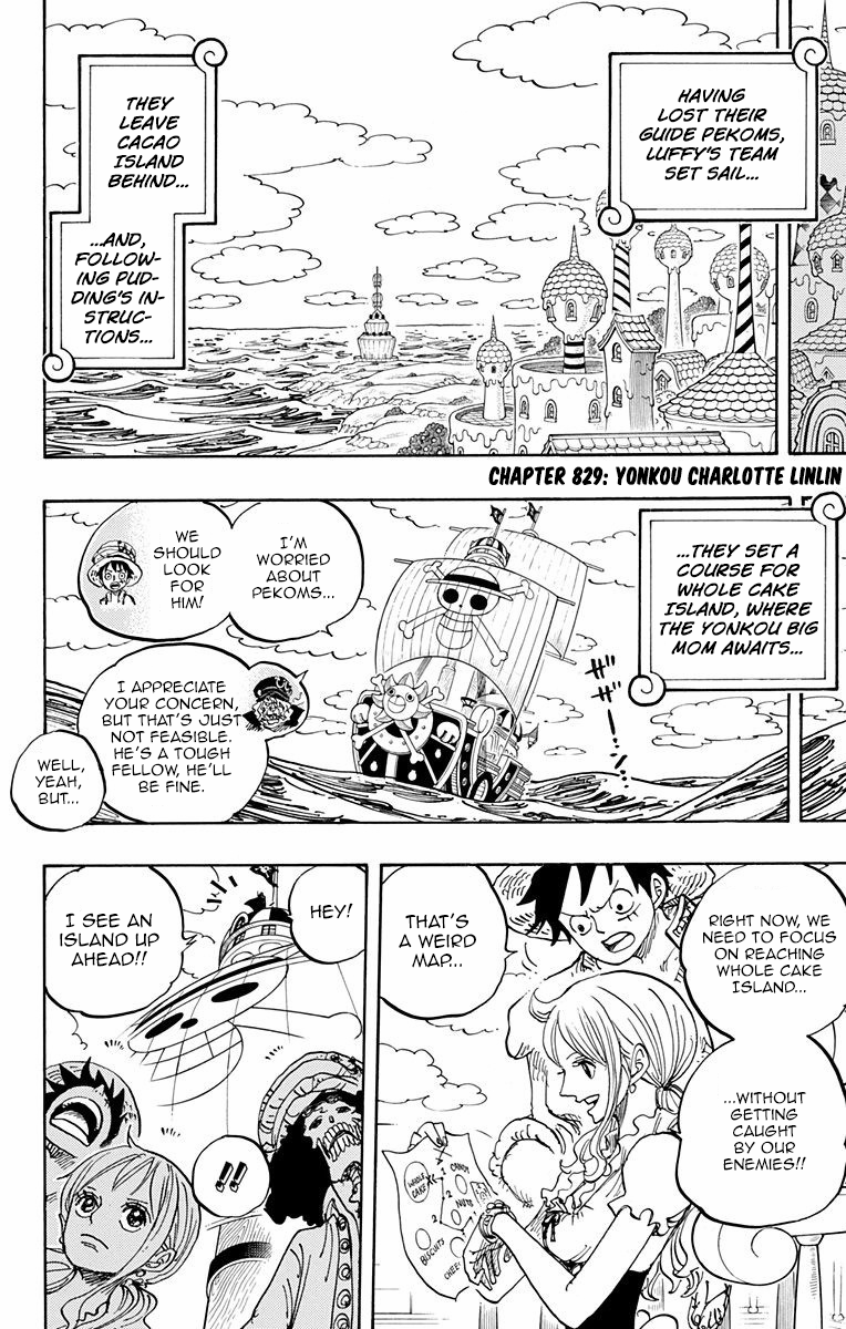 One Piece, Chapter 829 image 04